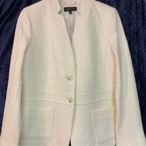 Talbots Fully Lined Wool Blend Blazer Jacket